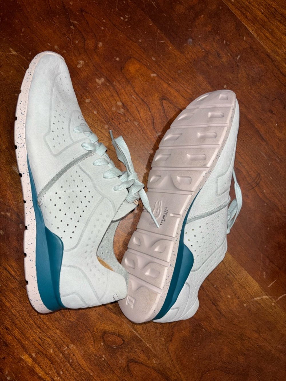 UGG Light Blue and Teal Lightweight Sneakers